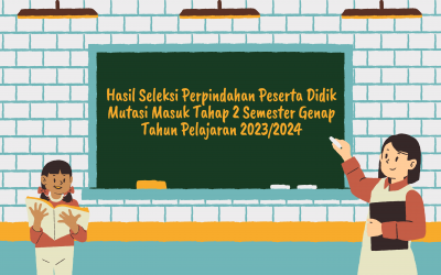 HASIL SELEKSI PERPINDAHAN PESERTA DIDIK MASUK TAHAP KEDUA SEMESTER GENAP TAHUN PELAJARAN 2023-2024