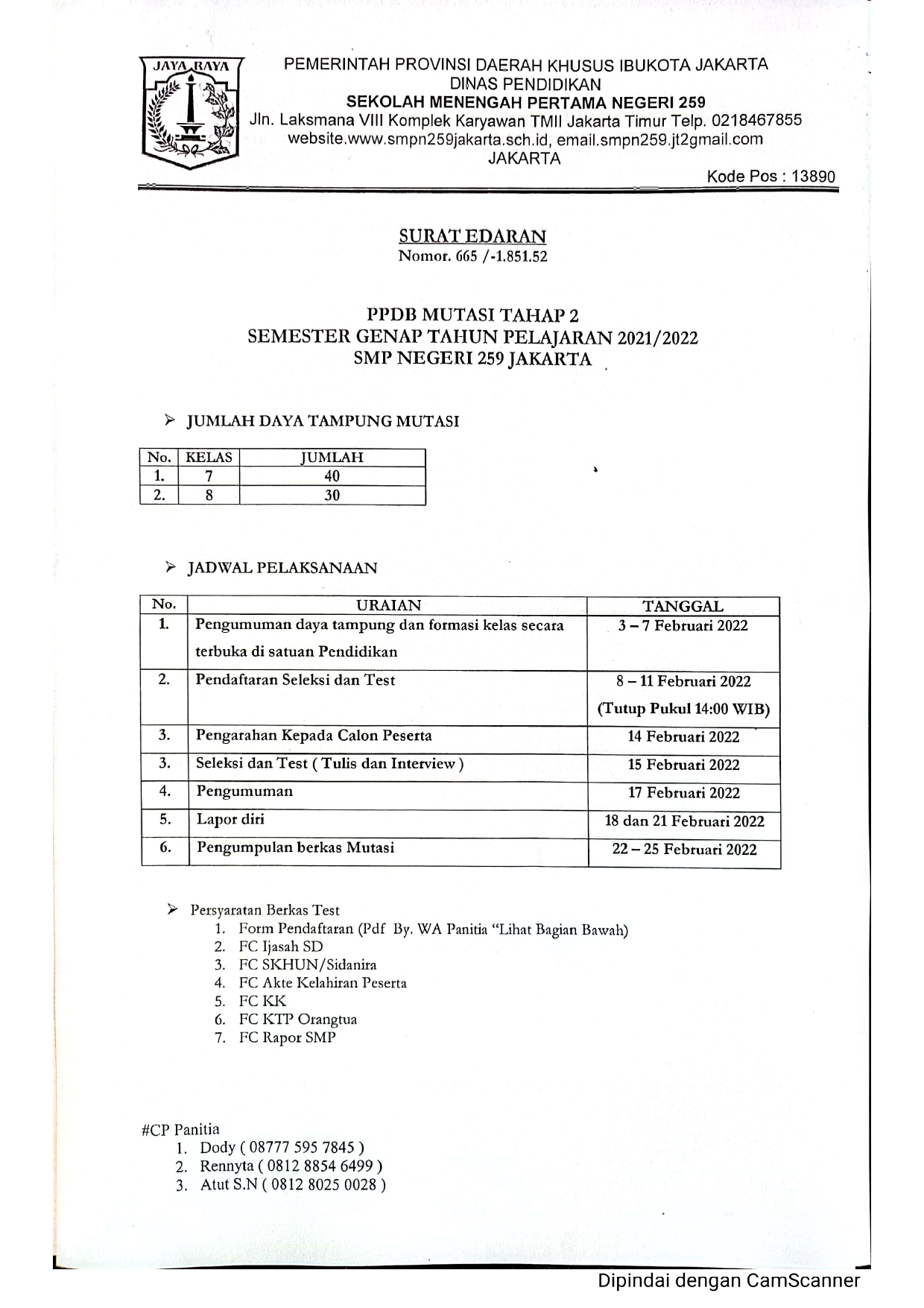 PPDB MUTASI TAHAP 2